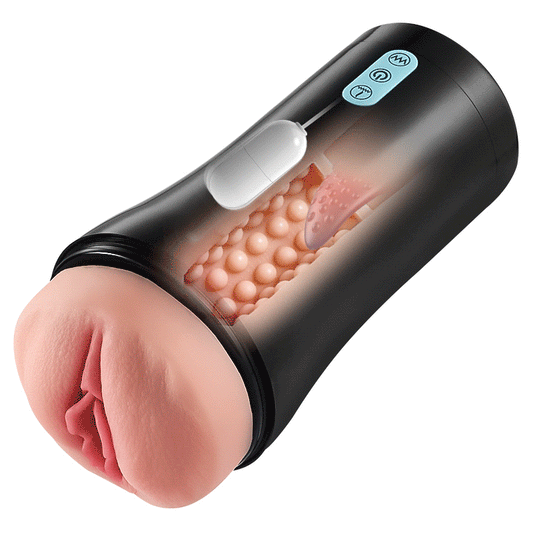 Acmejoy - James Classic 10 Zunge lecken 10 Vibrating Male Stroker