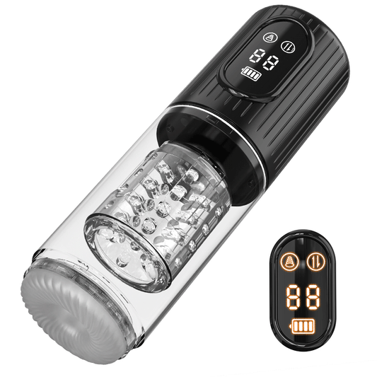Aisia-4 Saugen 5 schiebend rotierend 3 in 1 Oral Sex Stroker