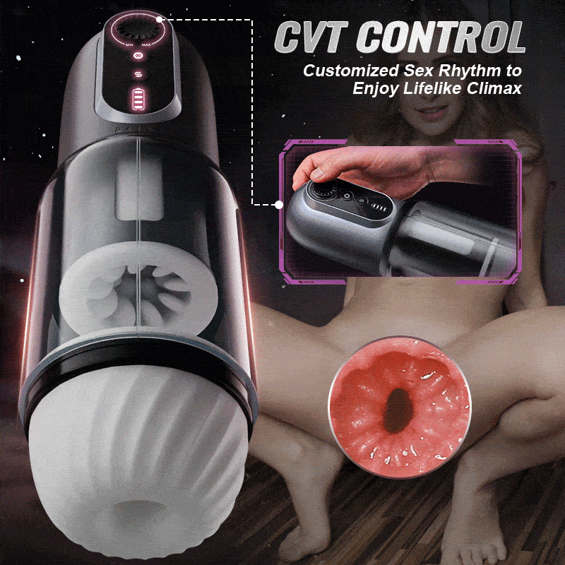 ARMOR - CVT Kontrolle Saugen Schieben Rotierende Erektion Hilfe Masturbator