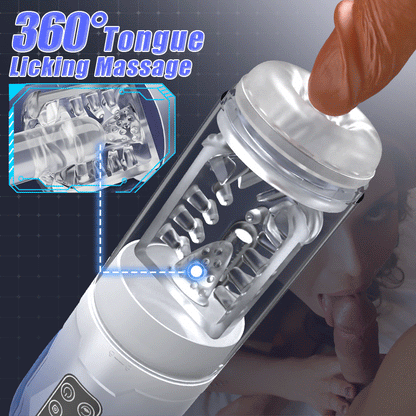 Acmejoy - Empyrean 5 IN 1 Funktion männliche Stroker Masturbator & Penis Pumpe