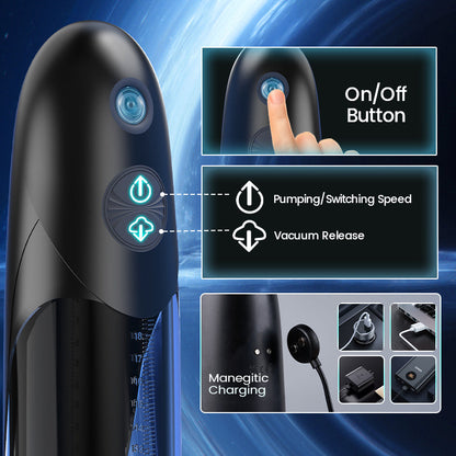 WaterSamurai - Vakuum-Saug-Penispumpe