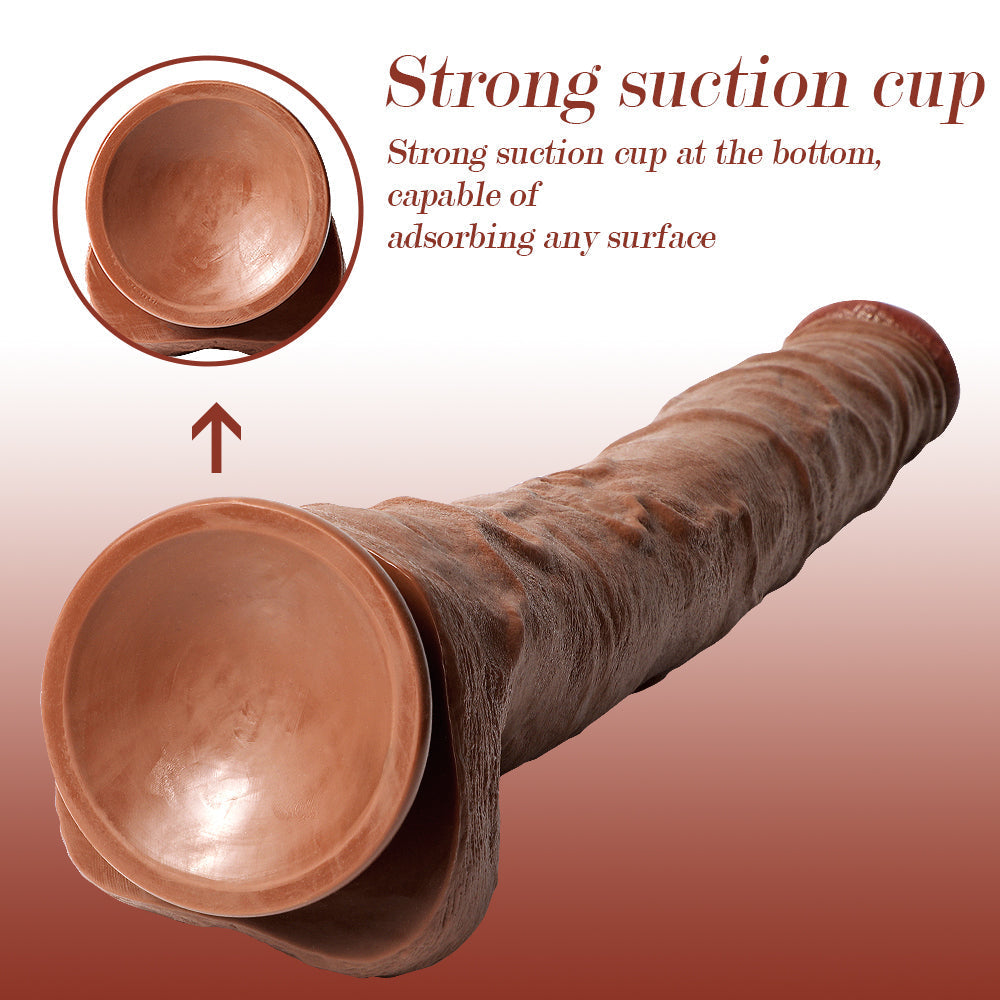 Buder - Langer großer Dildo für Anfänger und erfahrene Spieler 22,04 Zoll