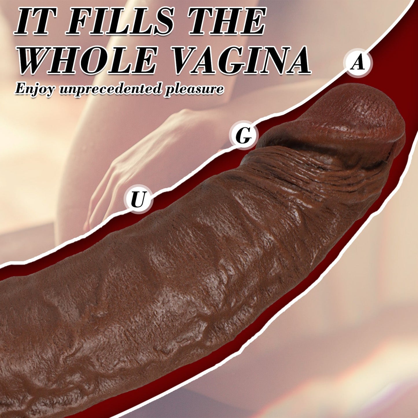 Buder-Manueller Dildo Lebensnaher Spielspaß 11,02 Zoll