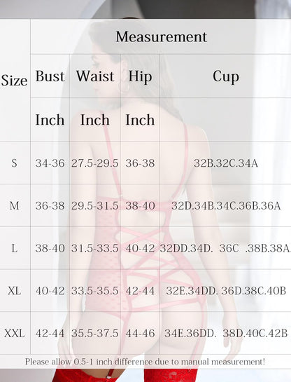 Mesh Chemise Strumpfband Sets