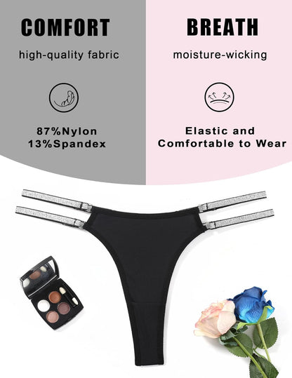 Brasilianisches Tanga-Höschen mit niedriger Taille