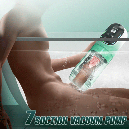 Heaven - 5 in 1 Funktion Automatischer Männlicher Masturbator & Saug Penis Pumpe