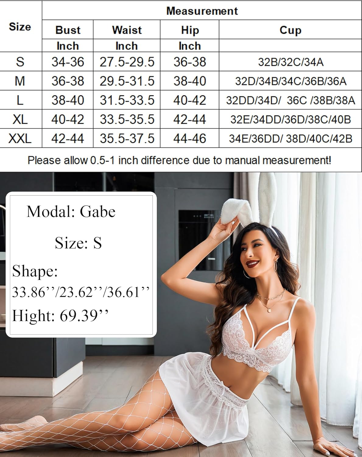 3 Stück Sets Spitze Bralette. Rock mit Höschen