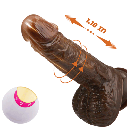 Chimp 8 schiebender schwingender Dildo 8.93 INCH