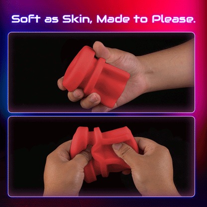 Acmejoy - 【Partner Play】LickMe Phone Holder 4 Sauger 7 Zungenleckende Stimme Funktion Männlicher Stroker Masturbator