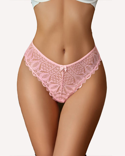 Freche Höschen Spitze Criss Cross Unterwäsche