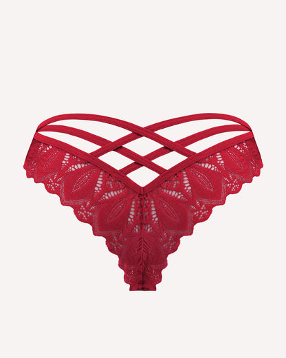 Cheeky Lace Criss Cross Panties