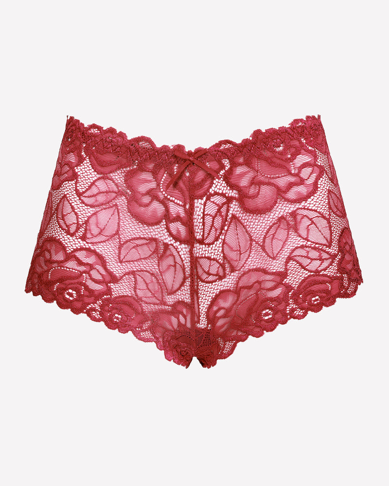 4 Stück Floral Lace Panties Mid-Rise Panty