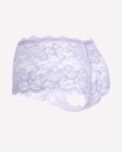 4 Stück Floral Lace Panties Mid-Rise Panty