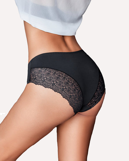 Spitzenhöschen No Show Hipster V-Taille Hipster