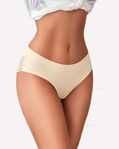 Spitzenhöschen No Show Hipster V-Taille Hipster