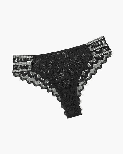 Spitze Glitter Panty Cheeky Unterwäsche
