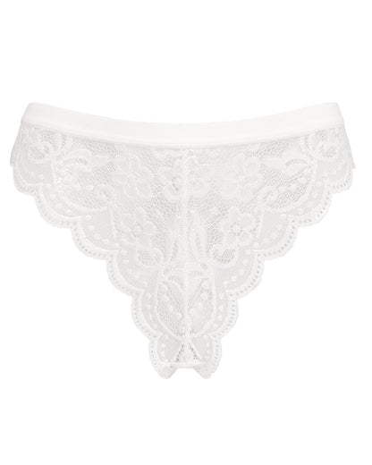Spitzen-Schleifen-Höschen T Rücken Tanga mit niedriger Taille
