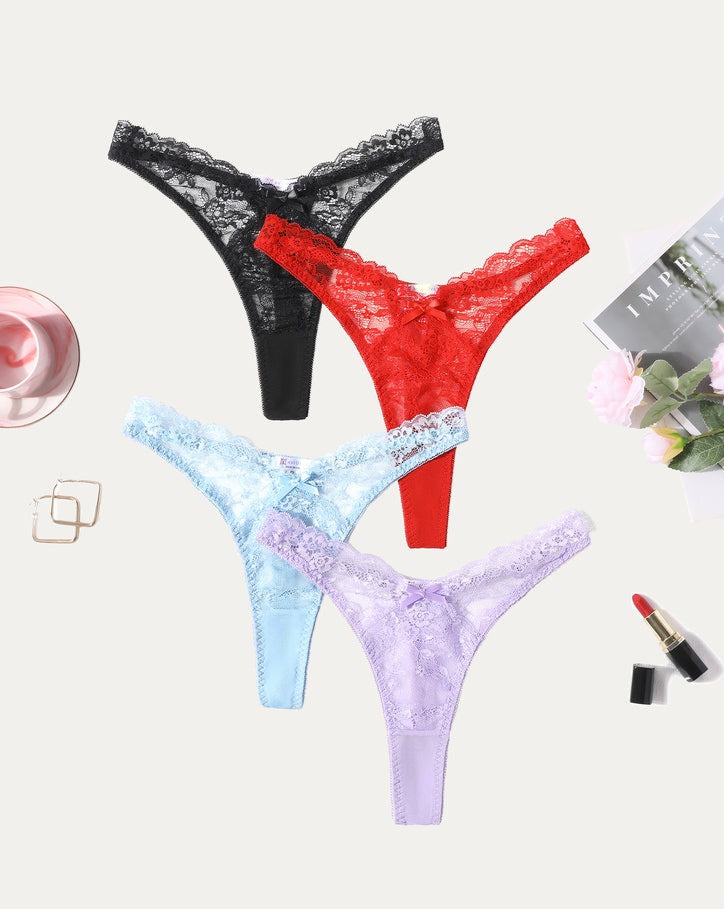 Spitze G-String Exotic Panties Set