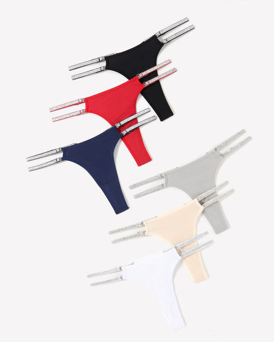 Brasilianisches Tanga-Höschen mit niedriger Taille