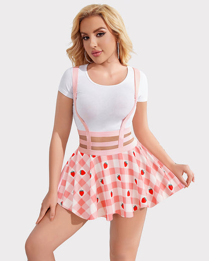 Faltenrock in A-Linie