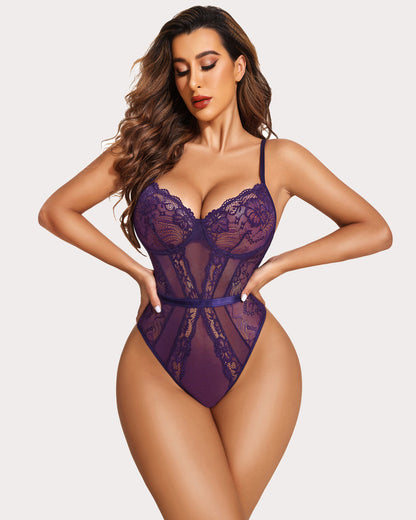 Snap Crotch One Piece Bügel-Bodysuits