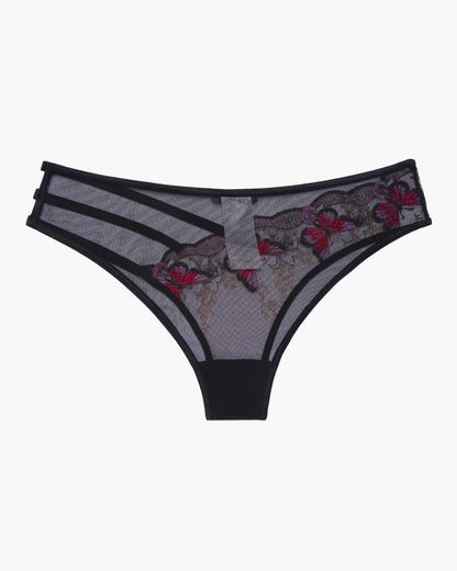 Schmetterling besticktes Mesh-Höschen