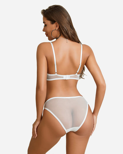 Spitze Unterwäsche BH und Höschen Sets