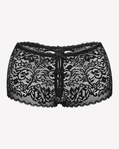 Spitze BoyShorts Hohe Taille Höschen