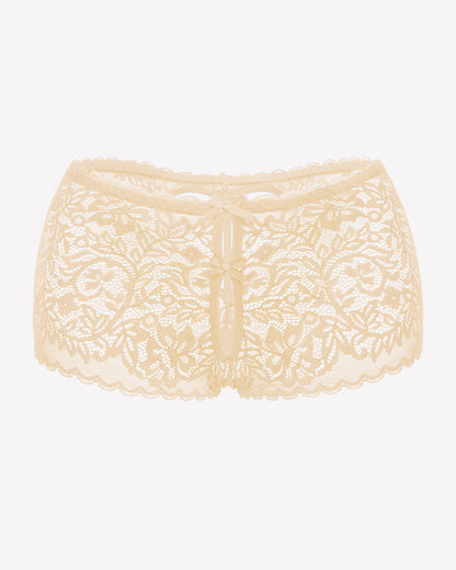 Spitze BoyShorts Hohe Taille Höschen