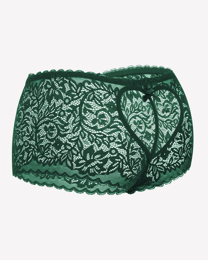 Spitze BoyShorts Hohe Taille Höschen