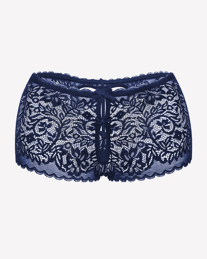 Spitze BoyShorts Hohe Taille Höschen
