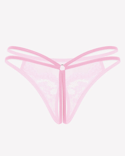 Lace Floral Lace Briefs G-String