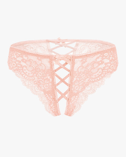 Criss Cross Spitze Hipster Panty