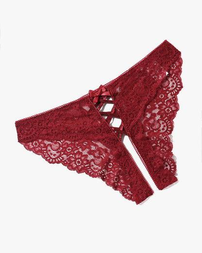 Criss Cross Spitze Hipster Panty