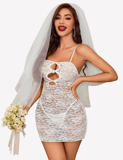 Cutout Chemise Exotische Boudoir Outfits