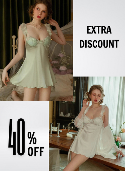 KissHuts® Verführerisches Restless Love Nachthemd - Sexy & Elegant