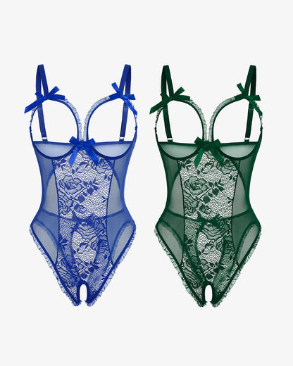 2Packs Sets Spitze Mini-Bodysuit