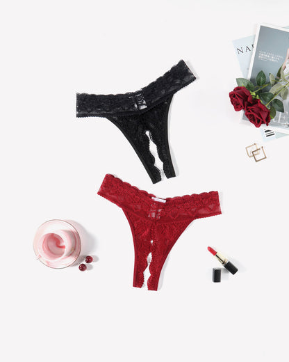 Hipster-Tanga mit tiefem Rückenausschnitt