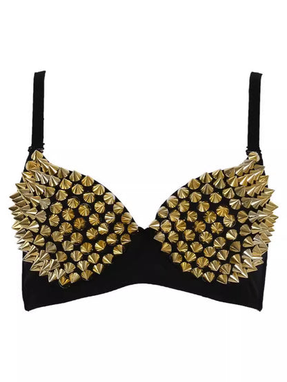 Damen-BH im Punk-Stil mit Nieten