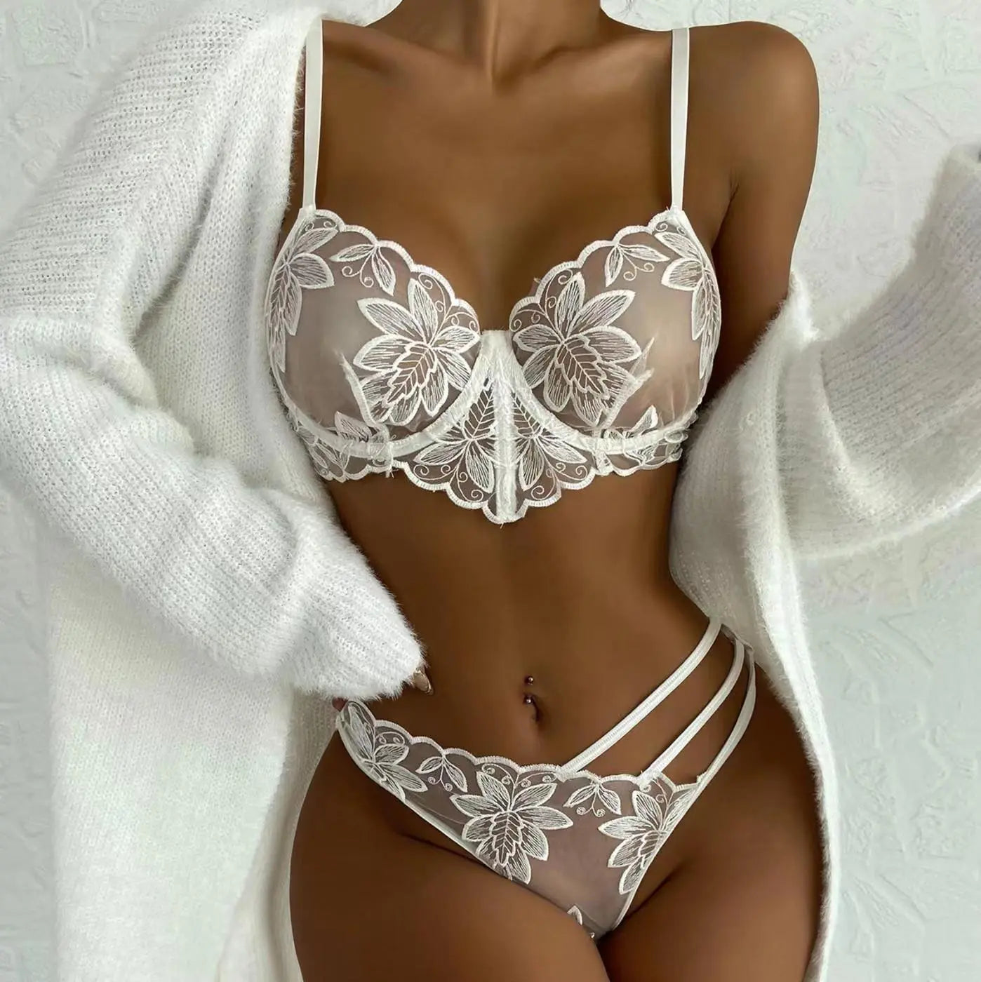 Durchsichtiges Dessous-Set - KissHuts®