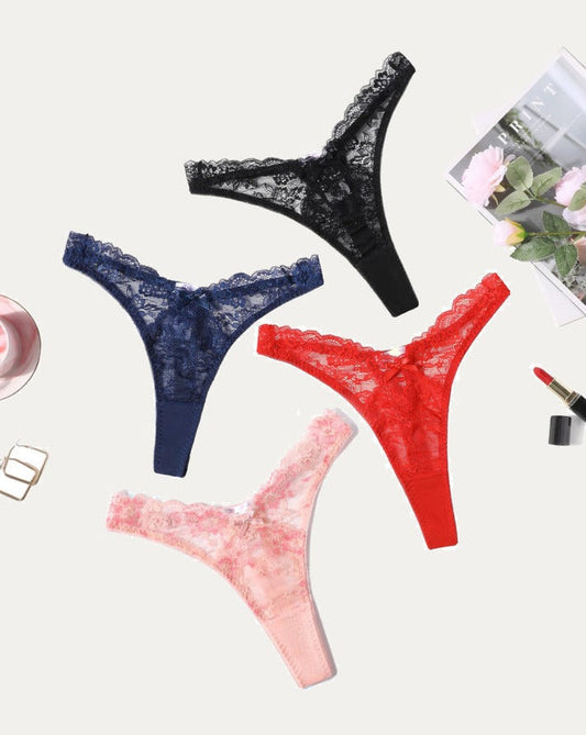 Spitze G-String Exotic Panties Set