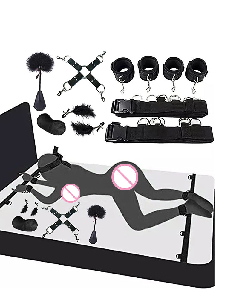 SM Bed Restraint Set. 5-teiliges Set