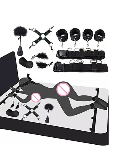 SM Bed Restraint Set. 5-teiliges Set