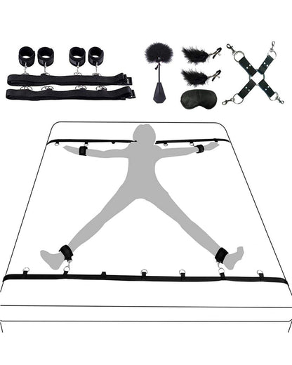 SM Bed Restraint Set. 5-teiliges Set