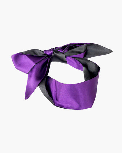 Verstellbare 62 Satin-Seiden-Augenmaske Kit