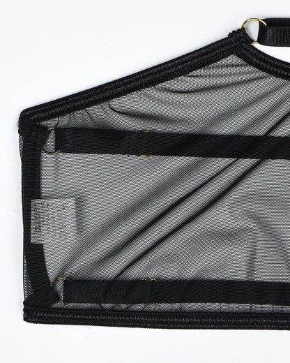 2er-Pack Mesh-BH und -Tanga-Set