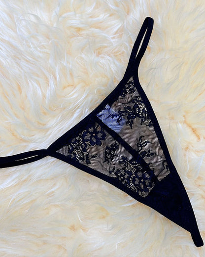 Zimmermädchen Kostüm durchsichtige Spitze Patchwork Kleid Set