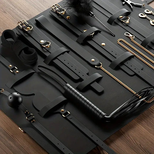 KissHuts® 12-teiliges Bondage-Set für sinnliche Abenteuer
