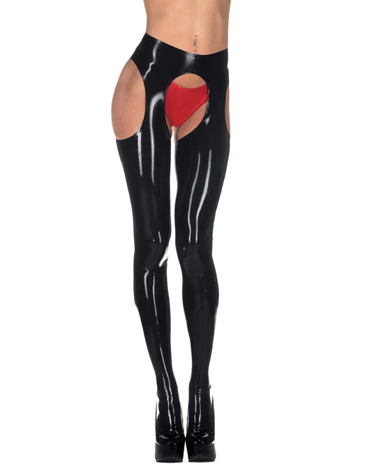 Verführerische Latex-Strumpfhosen bei KissHuts® erhältlich