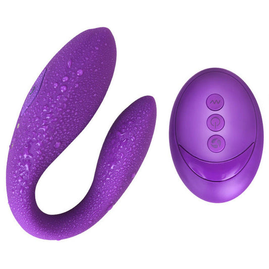 KissHuts®: Kabelloser Stimulator für Paare mit Fernbedienung